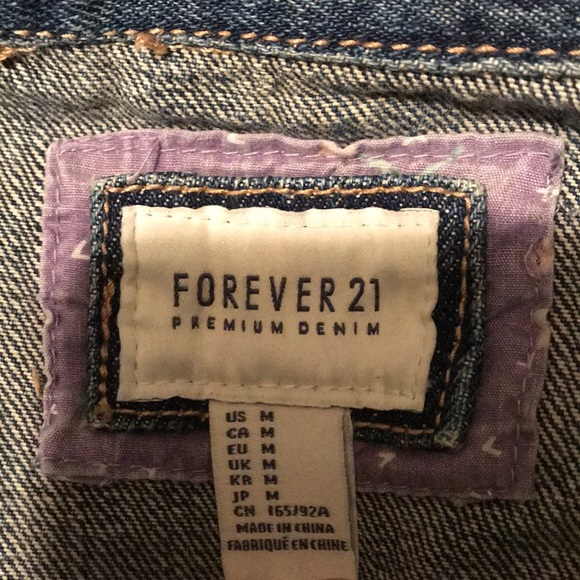 Forever 21 denim jacket - Picture 2 of 2